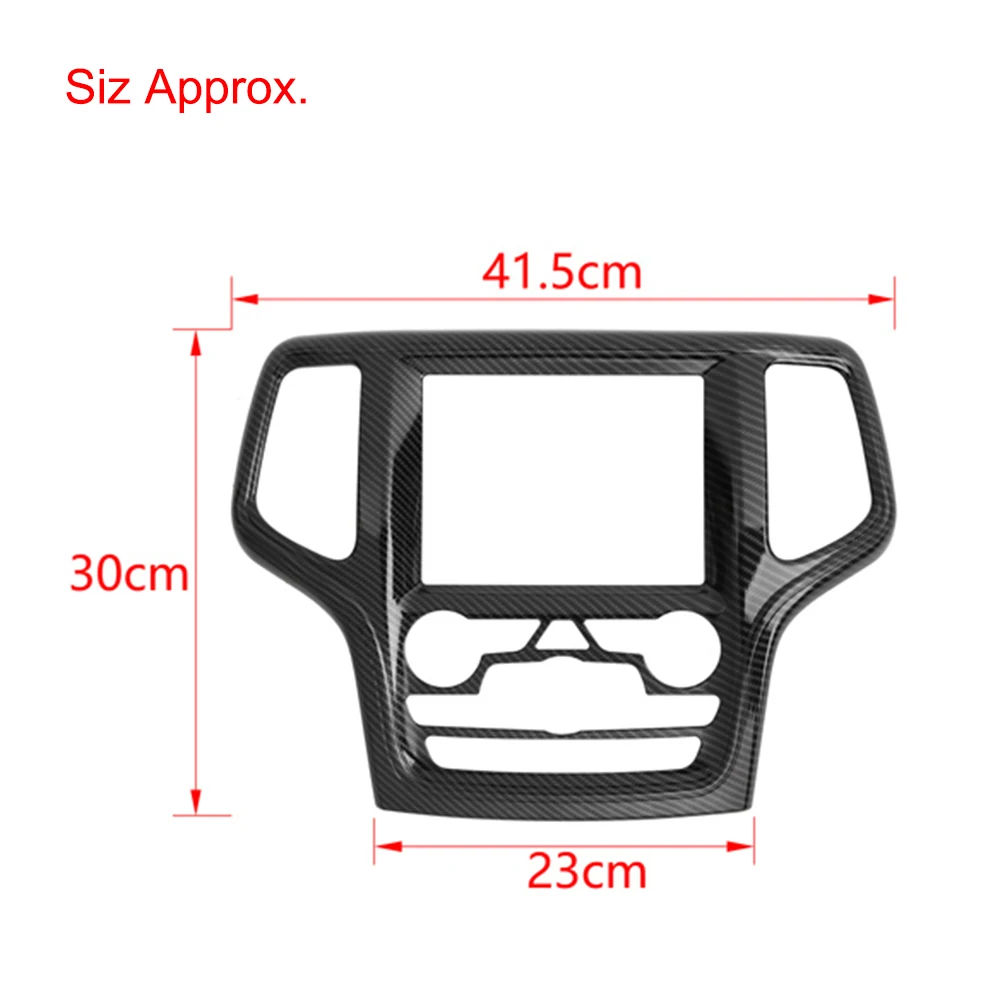 for Jeep Grand Cherokee 2014 2015 2016 2017 2018 Car Central Control Navigation Decoration Panel Trim Cover Interior Accessories