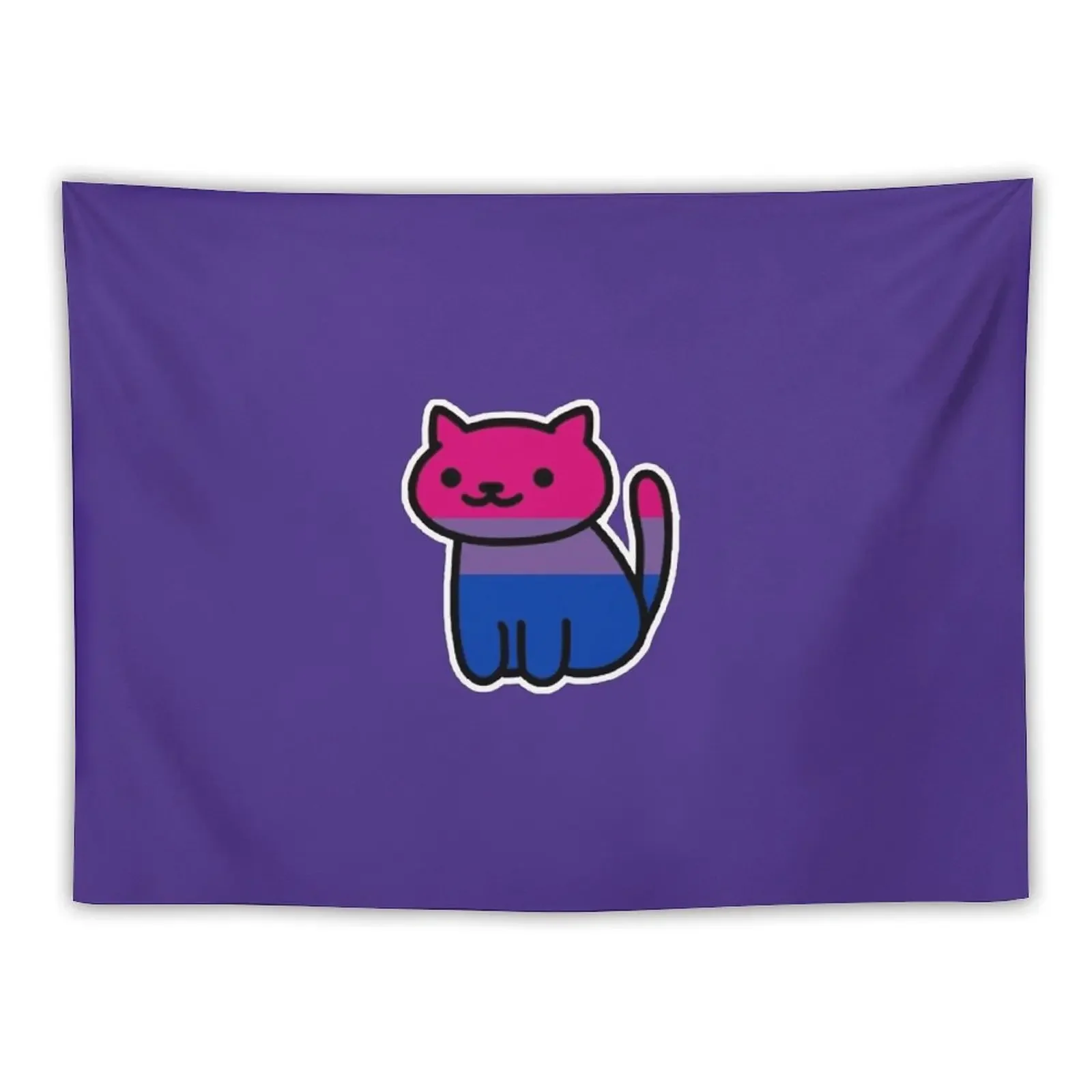 Neko Pride: Bisexual Tapestry Bed Room Decoration Wall Decorations Things To The Room Tapestry