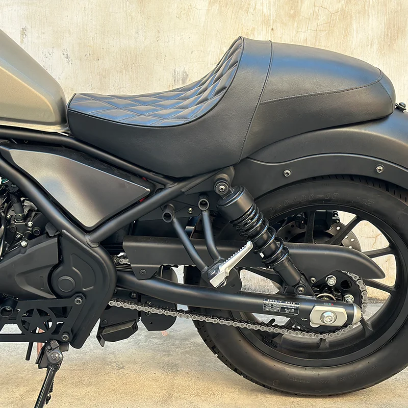 Motorcycle Rider Solo Seats Driver Low Saddle Pillion CM500 CM300  Fits For Honda CMX 300 CM 500 Rebel CMX300 CMX500 2017-2023