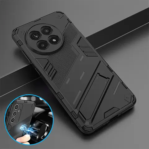 Shockproof Armor Case For OnePlus 13 13R 12 12R Nord CE4 CE 4 CE3 Lite 5G Magnetic Stand Holder Phone Cover For OnePlus13 Funda