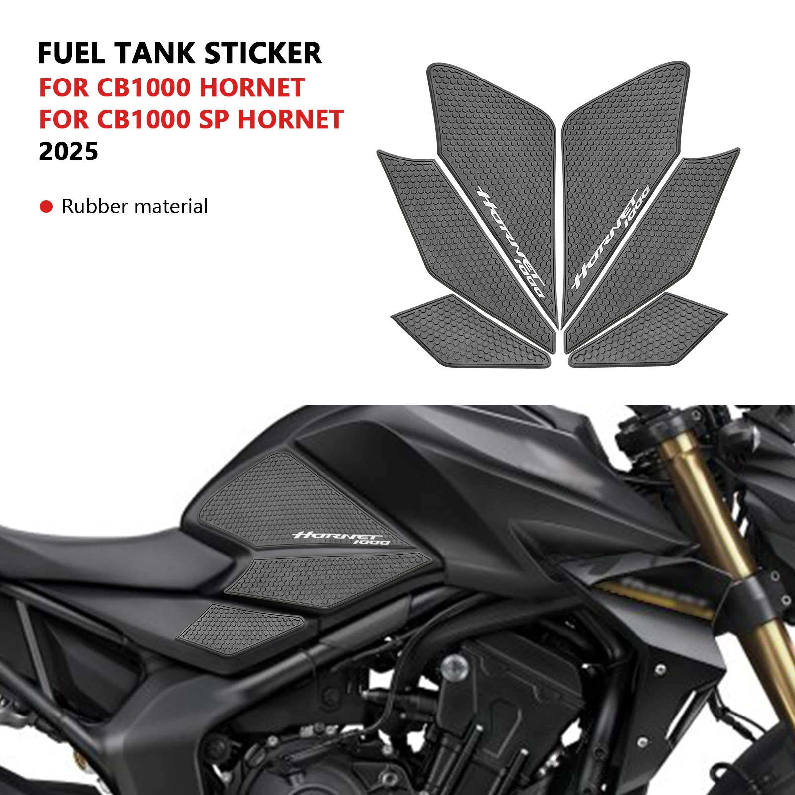 

ДЛЯ CB1000 SP HORNET 2025 CB1000 HORNETFOR 2025 мотоциклетная накладка на топливный бак, защитная наклейка, наклейка на топливный бак, наколенник