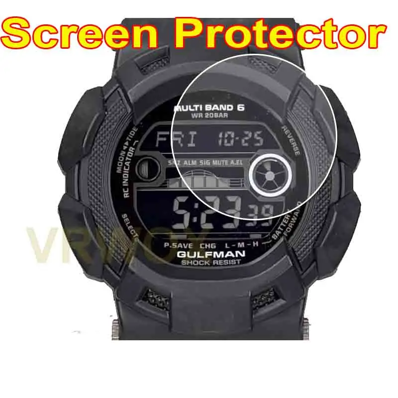 2PCS/3PCS TPU Screen Protector For Watch  GW-9110 GW-9100 G-9100  HProtector Nano Explosion-proof Film