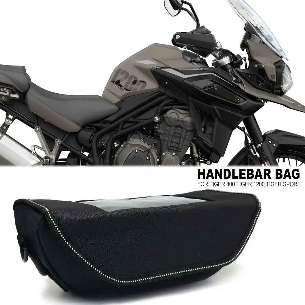 For Tiger 800 Tiger 1200 Tiger Sport Motorcycle Waterproof And Dustproof Handlebar Storage Bag