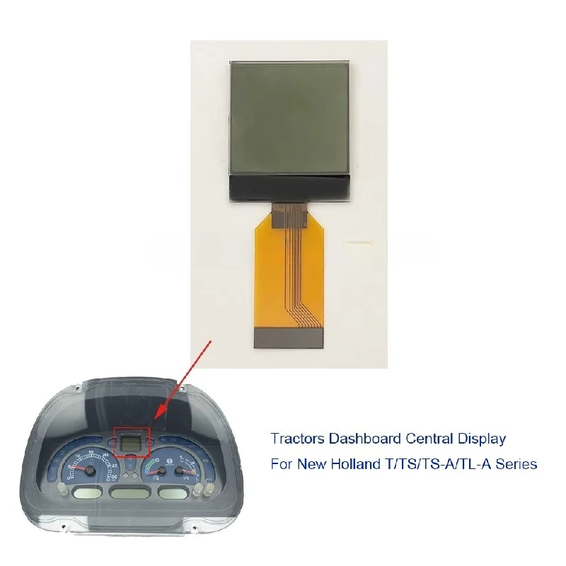 

Automotive Display Screen New for Holland T TS TLA TSA Series Tractors LCD Display