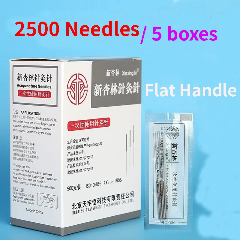 

Disposable Sterile Acupuncture Needle Sharp With Tube Multi Size Body Acupoint Stimulate Single Use Sterilized 2500Pcs/Lot