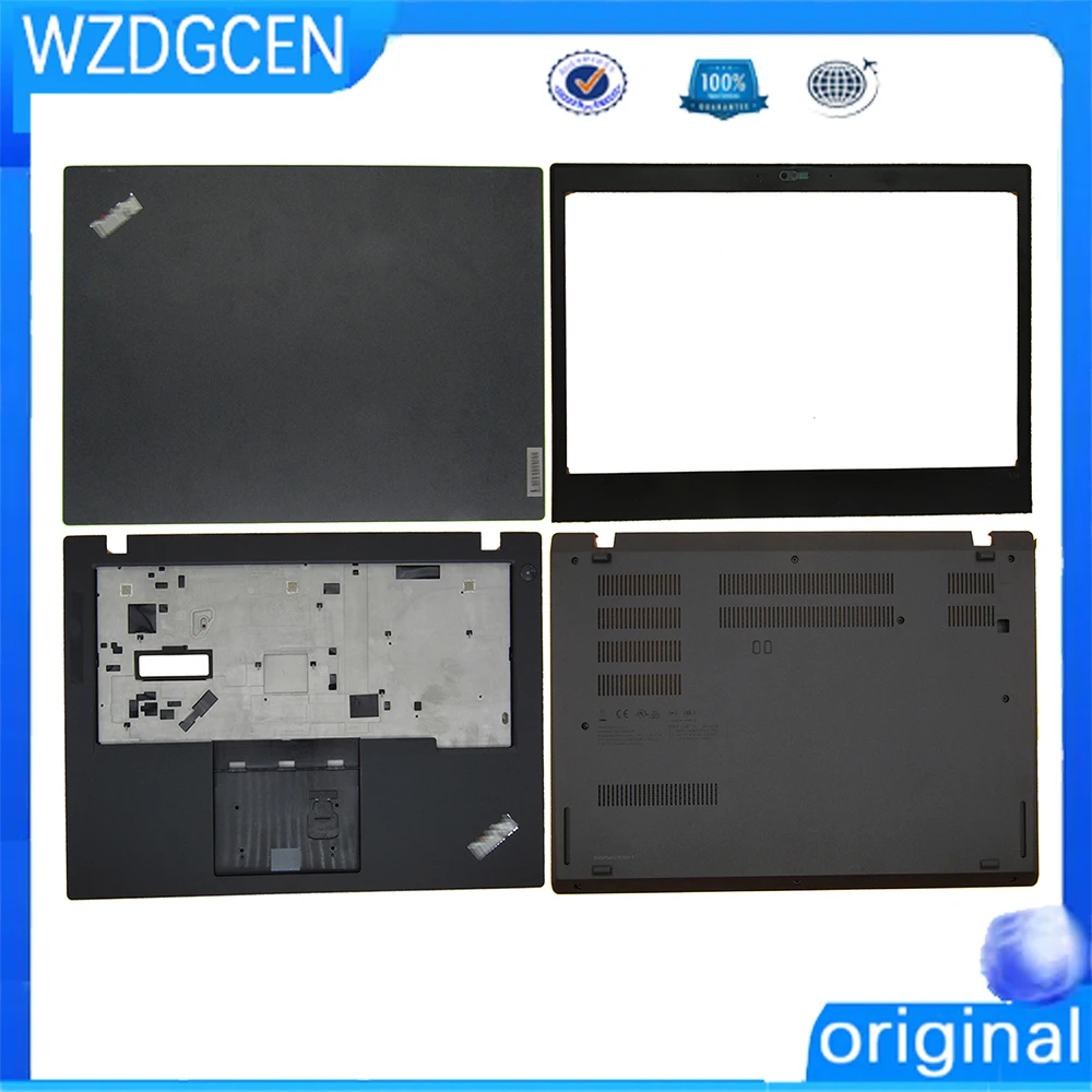 

Used For Lenovo Thinkpad L14 Laptop Case LCD Back Top Front Bezel Palmrest Keyboard Upper Bottom Base Housing Cover