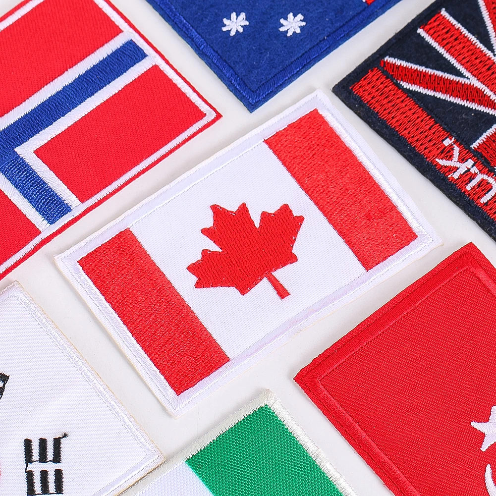 

Нашивка с флагом, вышитая национальная эмблема, значки, дизайнерская одежда, сумки, шапки, поделки своими руками, ткань премиум-класса с ярким цветным крашением