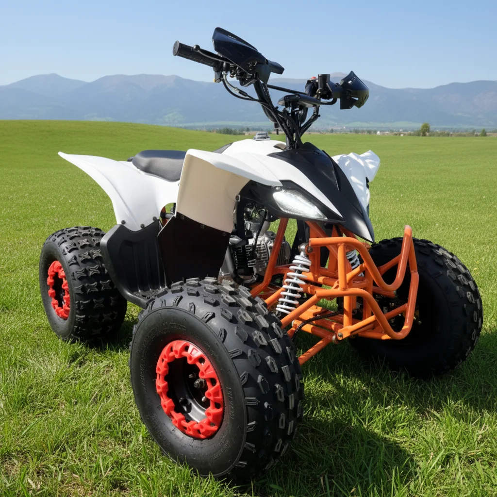 

125cc 4-Stroke 1-Cylinder Air-Cooled ATV with Automatic Chain Drive Transmission