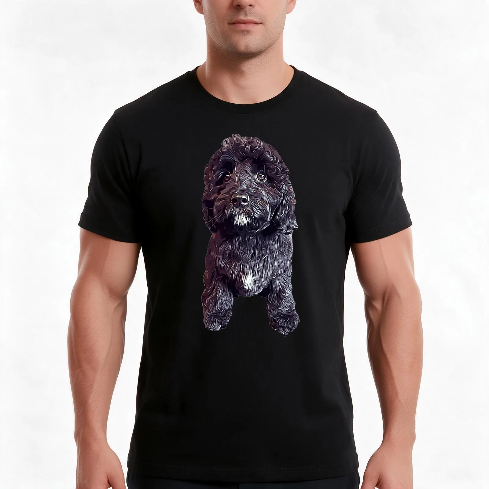 Cavapoo Cavoodle Cockapoo Cuteness T-Shirt, Summer Casual Cotton Tee, Oversized Streetwear Tops, Vintage Graphic Print