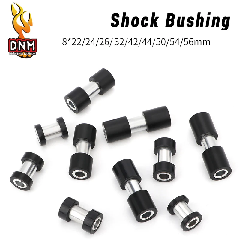 MEROCA Rear Shock Bushing for DNM EXA FORM Bicycle Shock Absorber 22/24/26/32/42/44/50/54/56mm Absorber Suspension Bushing