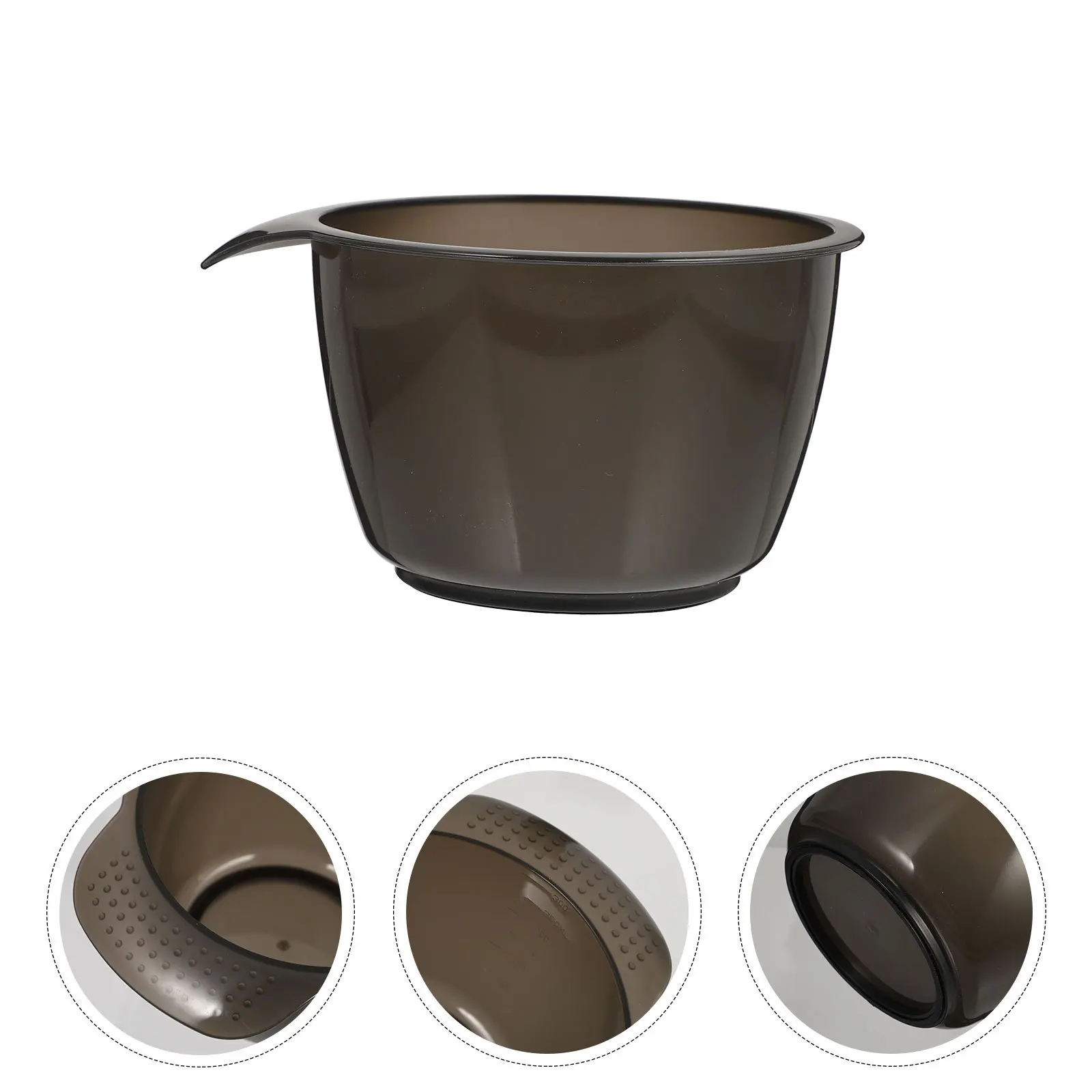 2pcs Hair Color Plastic Bowl With Handle Durable Compact Tint Mixing Bowl For Salon Home Use Easy Clean Color Dye Tool - Image 4