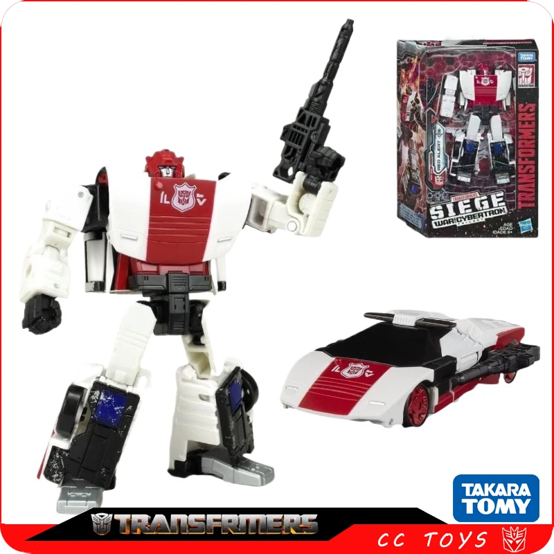 In stock Takara Tomy Transformers Toy Siege Series WFC-S35 Red Alert Action Figure Robot Collection Hobby Children's Toy