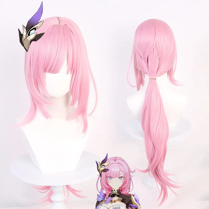 Bh3 Elysia Cosplay Wig Bh3 True Self Human Lawbreaker Realistic Scalp Simulation