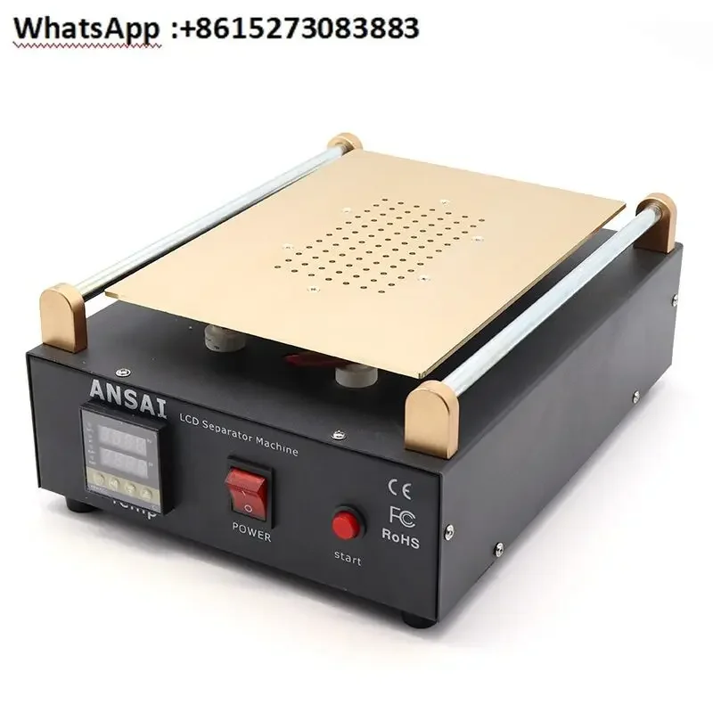 Air pump LCD screen vacuum separator, mobile phone heating screen remover, constant temperature heating table, strong suction