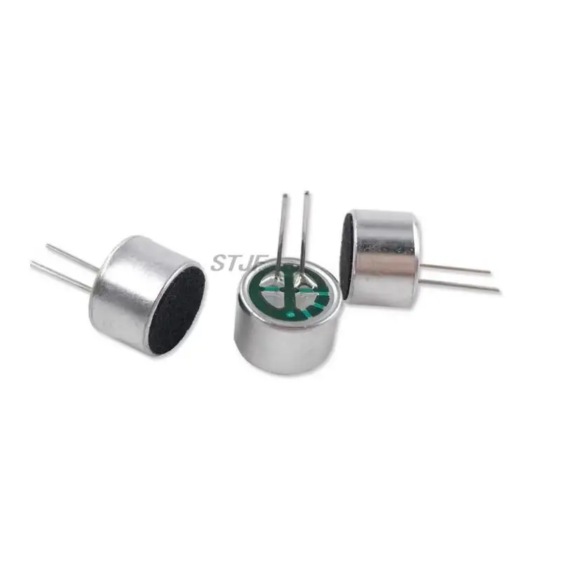 10PCS  9x7mm 9767 9*7mm microphone head with pin capacitive electret microphone pickup microphone sensitivity 50DB