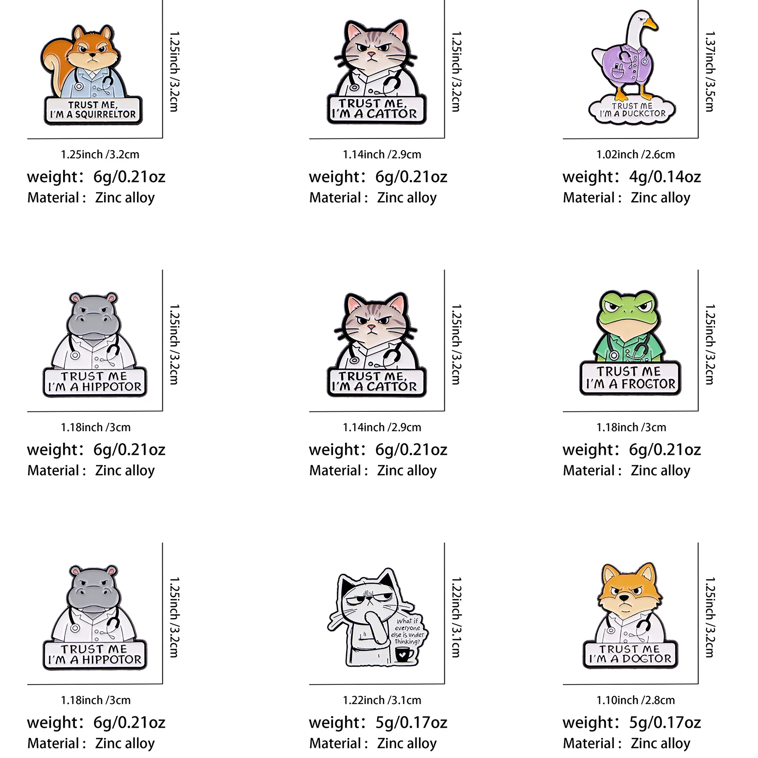 

Забавная черно-белая брошь с изображением кошки, брошь с надписью «Кот-папа», «Кот-мама», брошь с забавным текстом, брошь для любителей кошек, металлический значок-аксессуар+H0