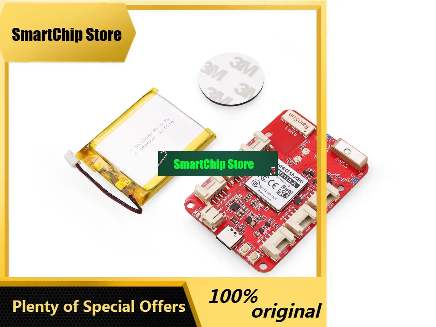 SmCpWio Tracker 1110 NRF52840 LR1110 GPS Dev Board With 3-Axis Accelerometer BLE Meshtastic LoRa Positioning Kit