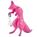 Pink purple fox