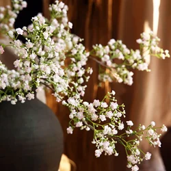 70cm Artificial Gypsophila Oldhamiana Artificial Flower Wedding Home Decorative Flowers Silk Flower Arrangement Flower