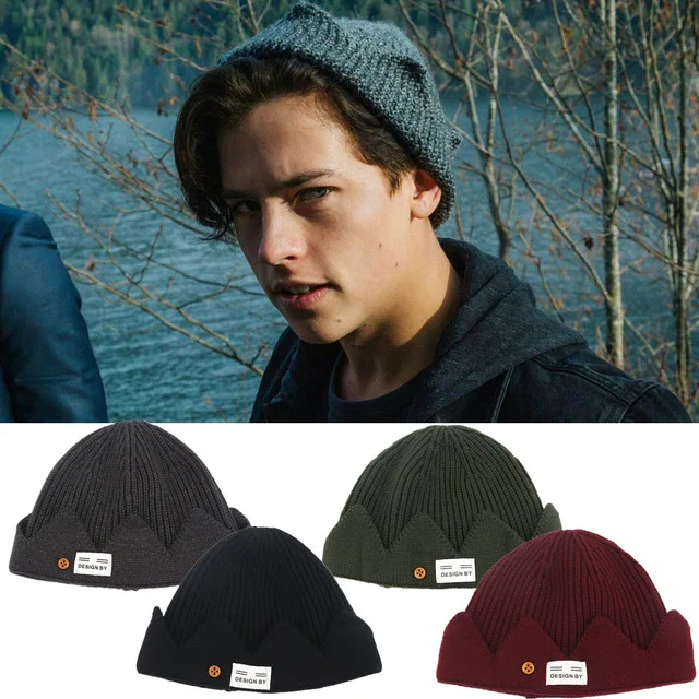 Riverdale Jughead Jones Cosplay Cap Hat Beanie Crown Knitted Cap For Men Women Couple Cosplay Knitted Hat