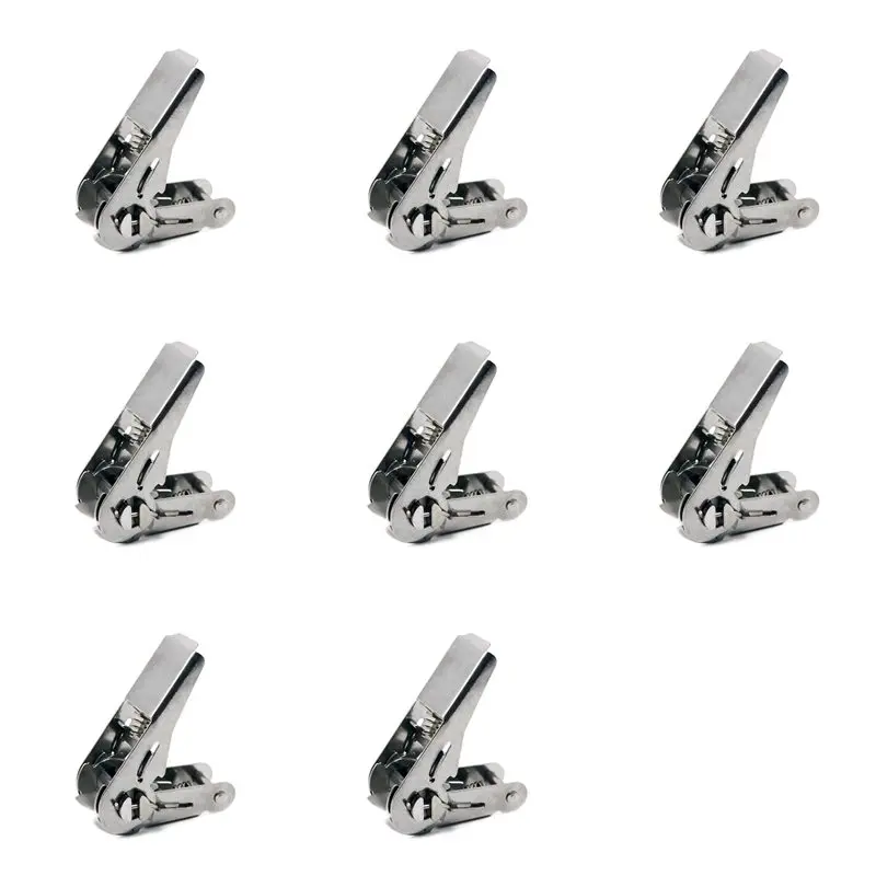 8pcs-1-inch-breaking-force-08-tons-fastener-tensioner-ratchet-tensioner-cargo-tightener