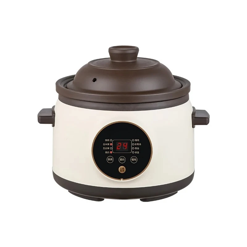 Pot for Households Purple Sand, Multifunctional, Automatic, Perfect for Soup
