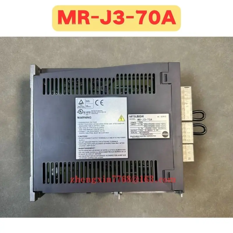 Second-hand Servo Drive MR-J3-70A MR J3 70A Normal Function Tested OK