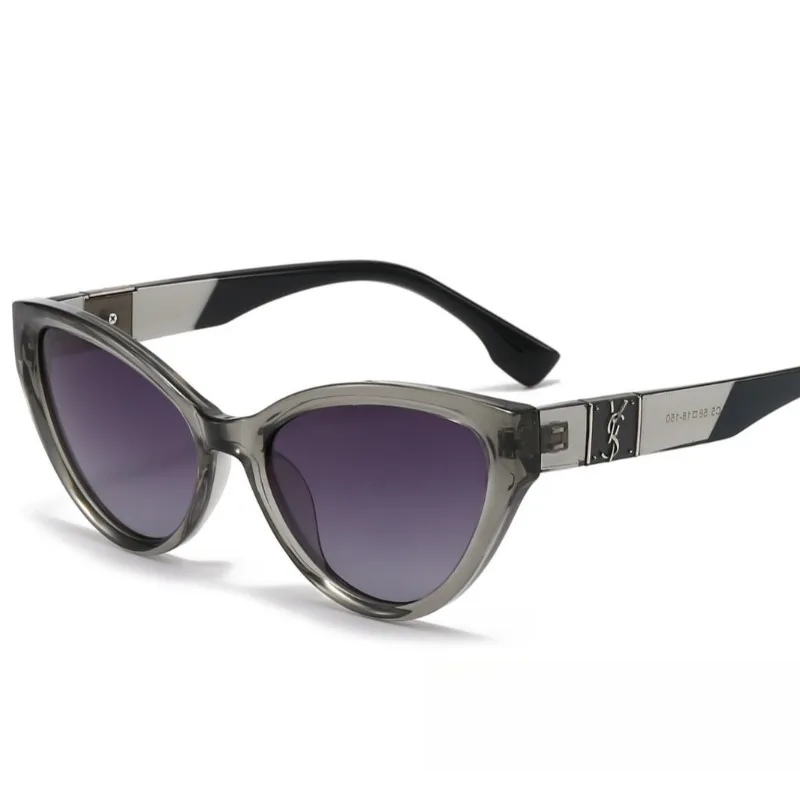 Kacamata Hitam Mata Kucing Trendi 2025 - Perlindungan UV400 Terpolarisasi - Nuansa Berkendara Mewah Wanita - Kacamata Hitam Fashion Kelas Atas