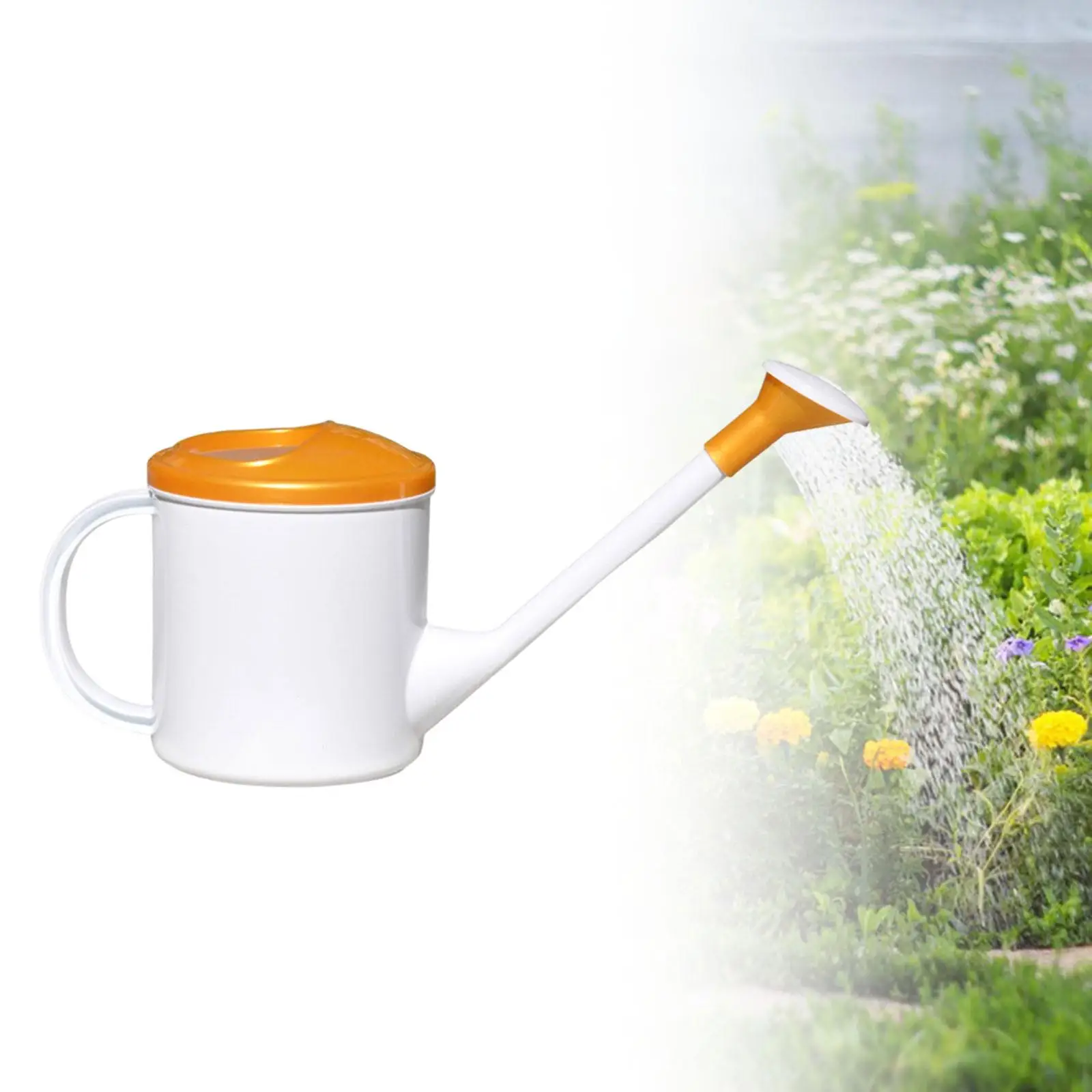 علبة سقاية 1.5 لتر علبة مياه محمولة لنباتات الزهور الداخلية في الحديقة