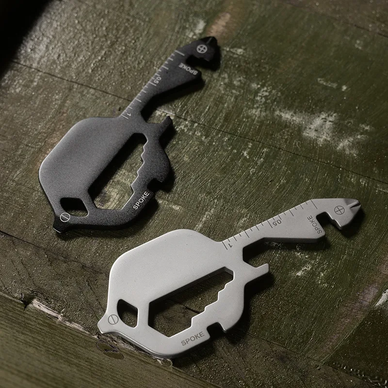 Mini Multifunctional Keychain Stainless Steel Tool