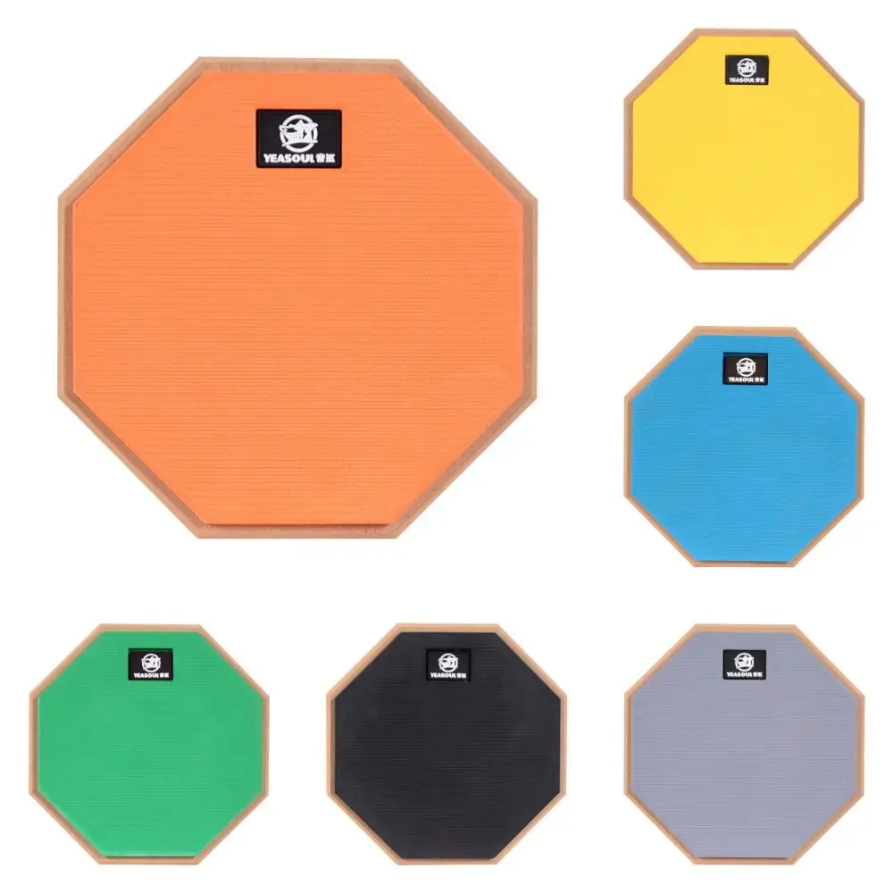 8 Inch Drum Pad Adjustable Stand Shock-Absorbent Drum Practice Pad Shock‑Absorbent Rubber Practice Training Drums Pads Practice