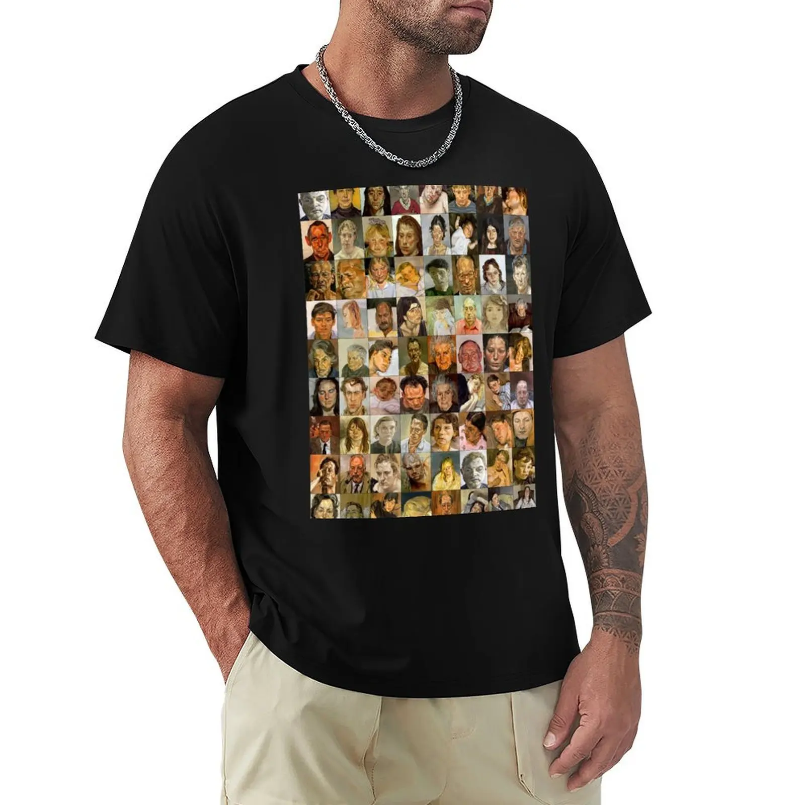 Lucian Freud T-Shirt t shirts for man graphic tees T-Shirt