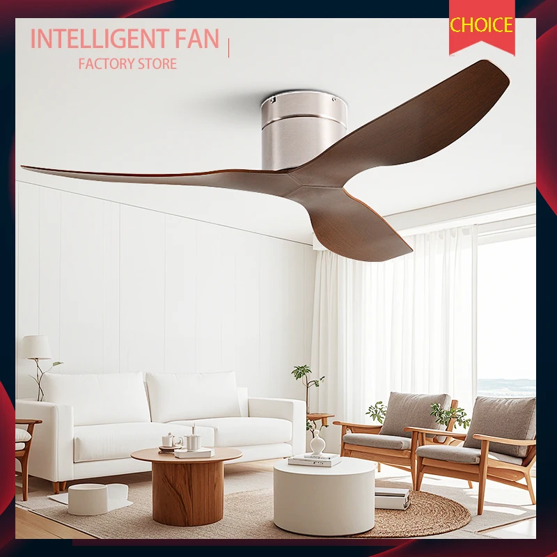 

This new 45/52'' fan is both low-noise and durable. It has an industrial-style design and is made for apartments.