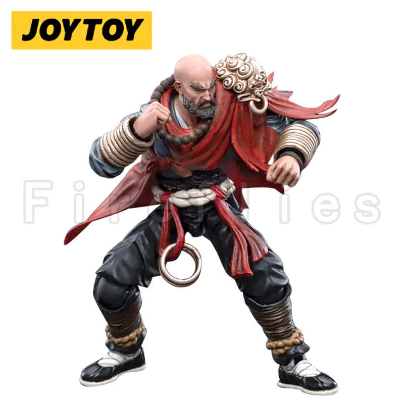 1/18 JOYTOY 3.75inch Action Figure Dark Source Jianghu Cangwu Temple Monk Wunian Anime Model Toy Free Shipping