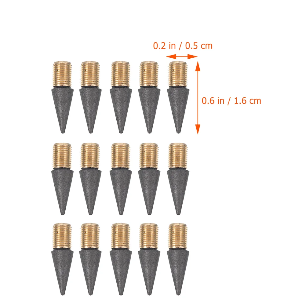 12 Buah Kotak Ujung Pensil Pengganti Ujung Sketsa Ujung Tulis Ujung Tulis Campuran Wangi Pria Tanpa Tinta Dapat Diganti