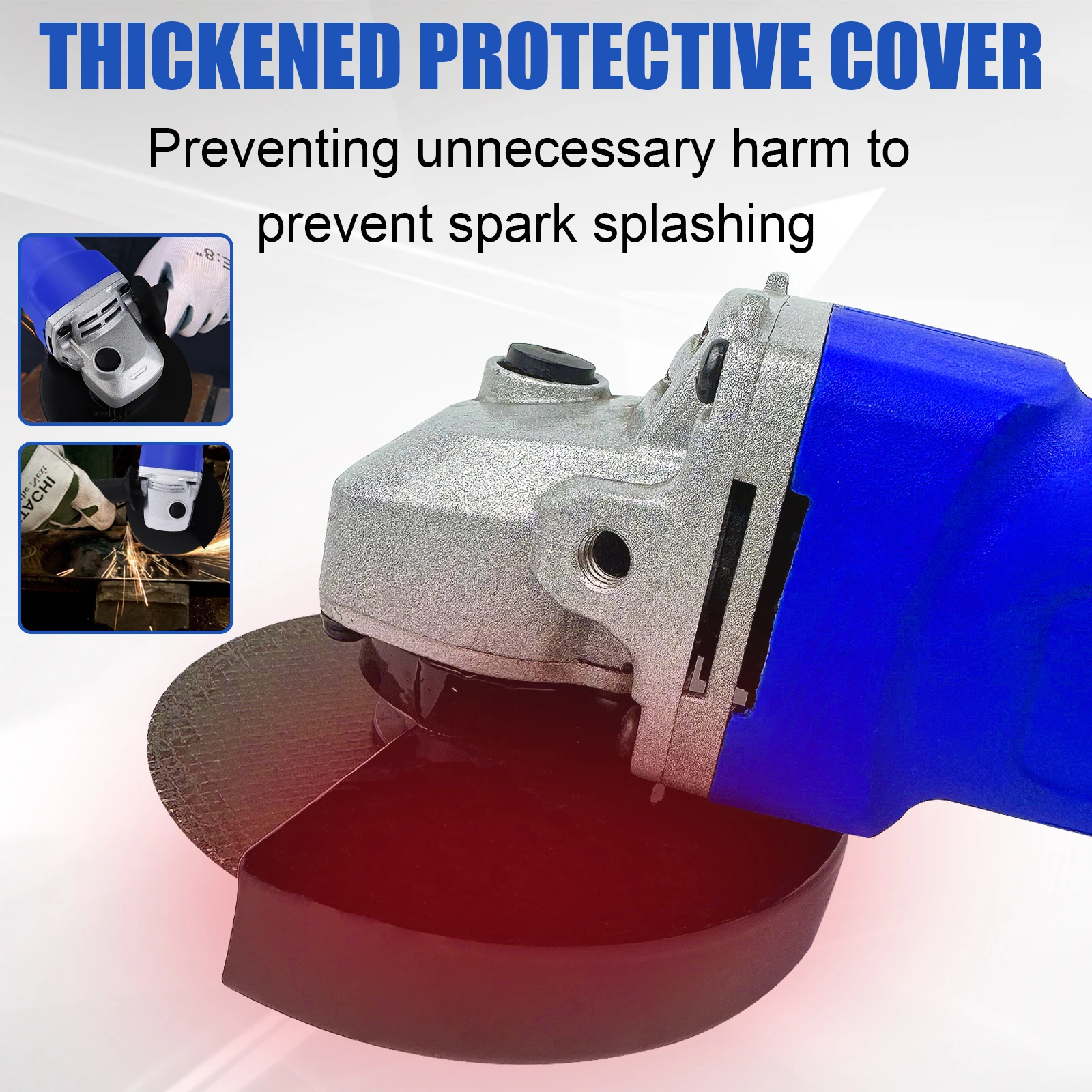 Electric Angle Grinder 115mm Brushless Mini Angle Grinder Corded Grinder Tool,Great for Sanding Cutting,Grinding,Polishing