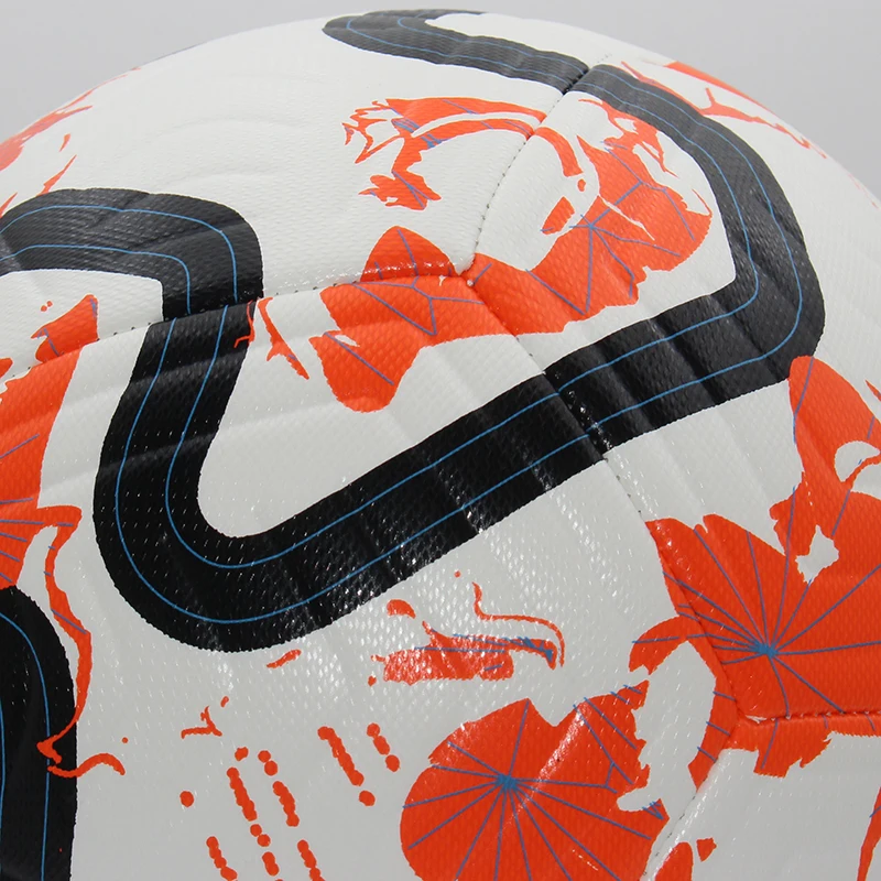2025 Palloni da calcio Formato standard 5 Pallone cucito a macchina Materiale PU Partita della lega sportiva Palloni da allenamento per calcio futbol voetbal