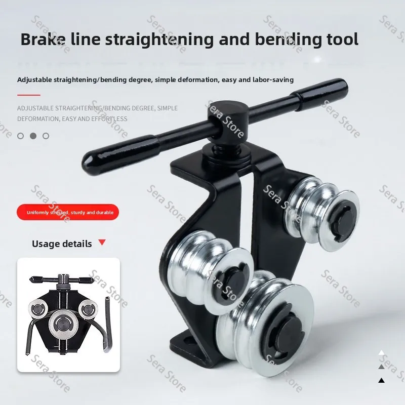 Brake Pipe Straightening Bending Tool Straightening Correction Auto Repair Manual Bending Straightening Tool Pipe Straightener