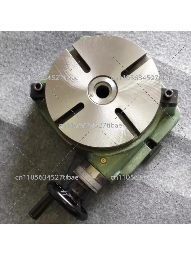 Milling Rotary Table TS200A 200mm Horizontal Fixed Scale Indexing Plate for Milling Machine Precision Work