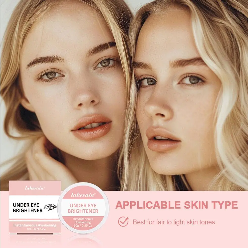 Crème de maquillage pour les yeux, éclaircissante, dissimule et éclaircit les yeux, oculaires, longs cercles, couverture durable, correcte, imperméable, Re D0A9