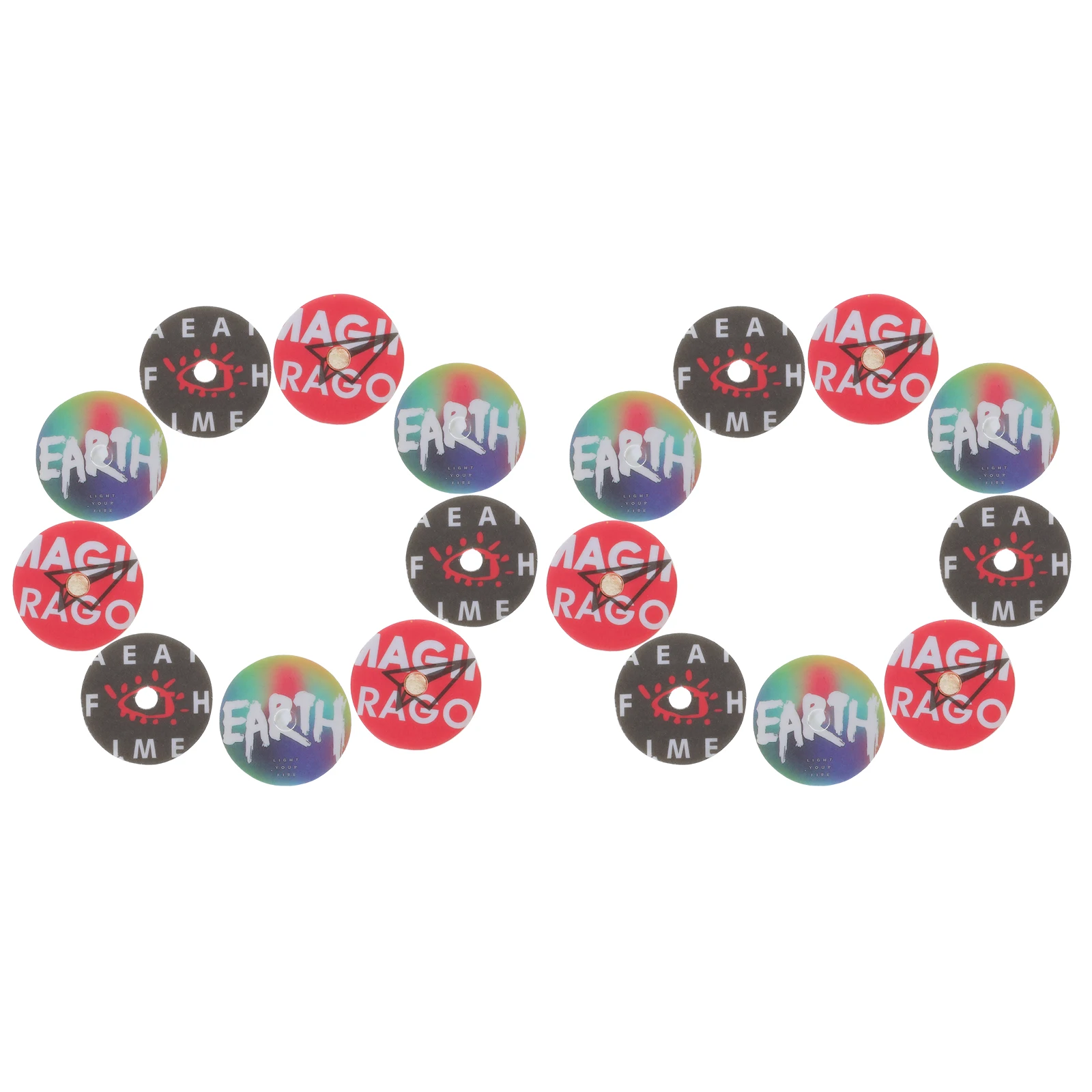 

24 pcs Car Aroma Tablets Pe Material Air Freshener Refill Pads Odor For Vehicle Fresh Fragrance Replacement