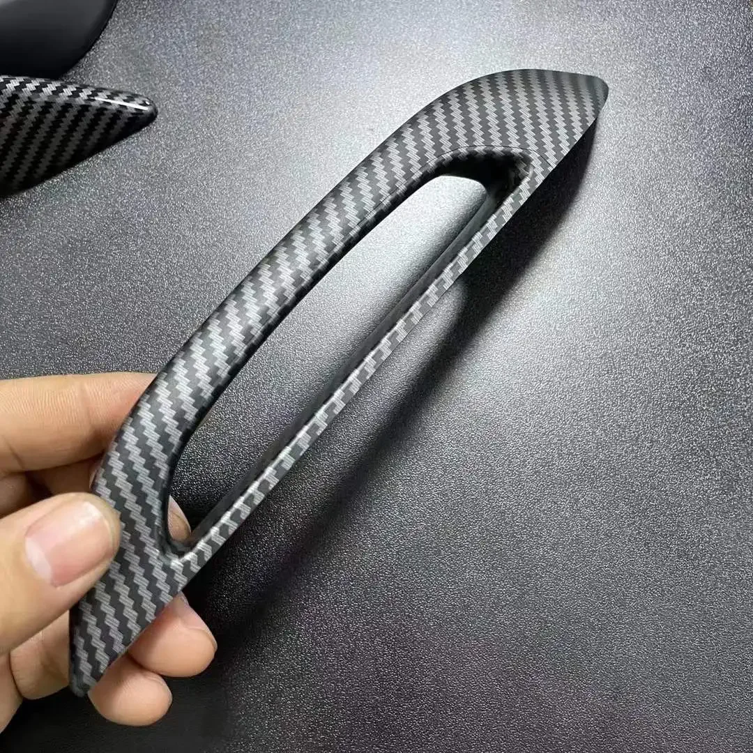 4pcs Matte carbon