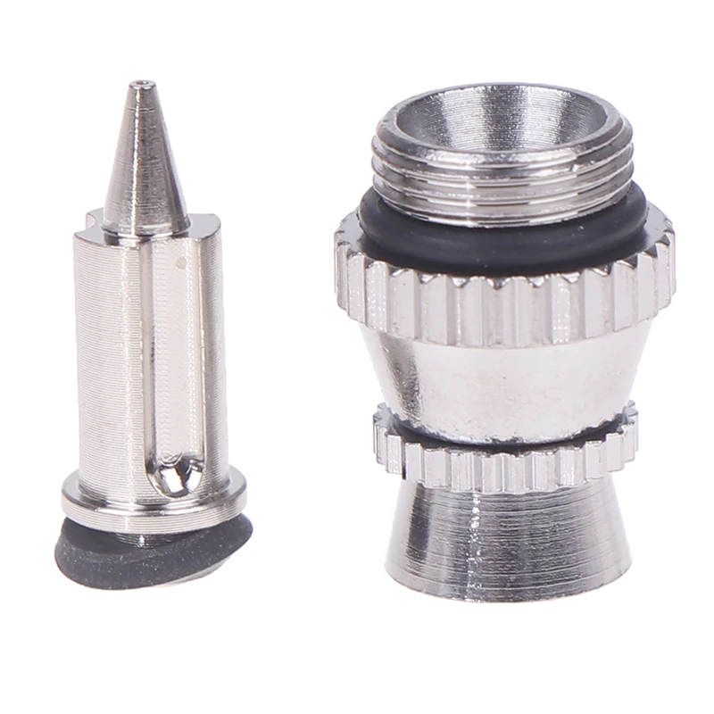 Metal Spray  Nozzle Replacement Kit With 0.3mm Tip And Covers, Uncharged Spray  Accessories Set