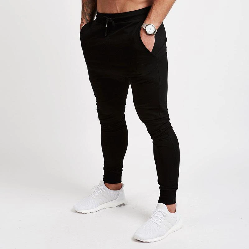 

New Fitness joggers pants men Gym Pants Bodybuilding clothing cotton sweatpants Pencil trousers men Workout sweat pants