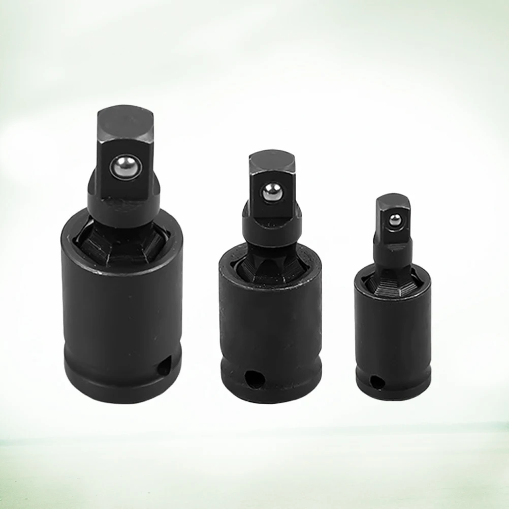

3pcs Impact Socket Set 1/2 3/8 1/4 Universal Harmonic Balancer Tool For Pulley Damper Bolt Electric Wrench Auto Repair -Mo