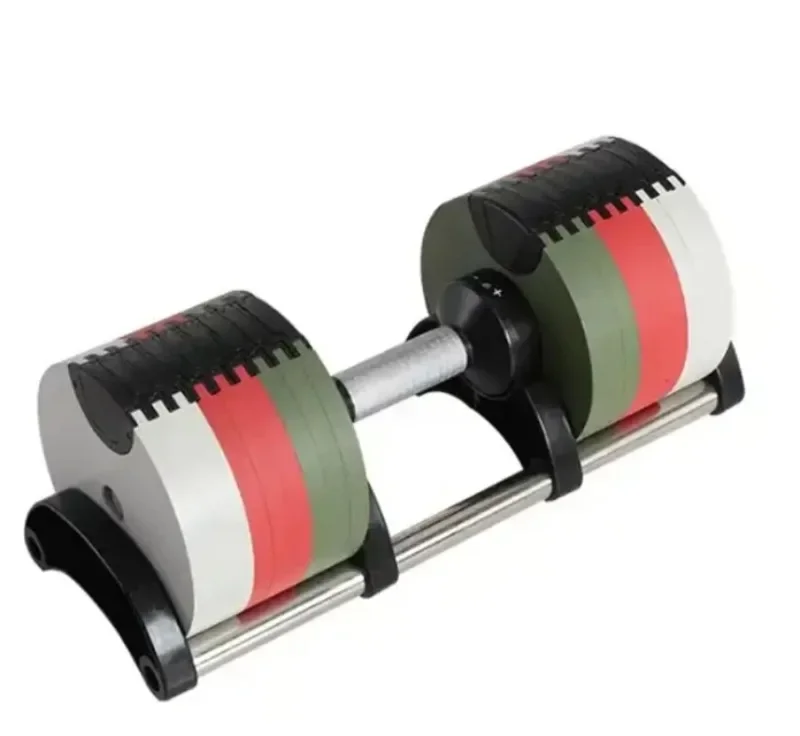 20kg-40kg Adjustable Free Weight Dumbbell Set Home Gym Strength Training Custom Logo Rubber Steel Exercise Weight Lifting
