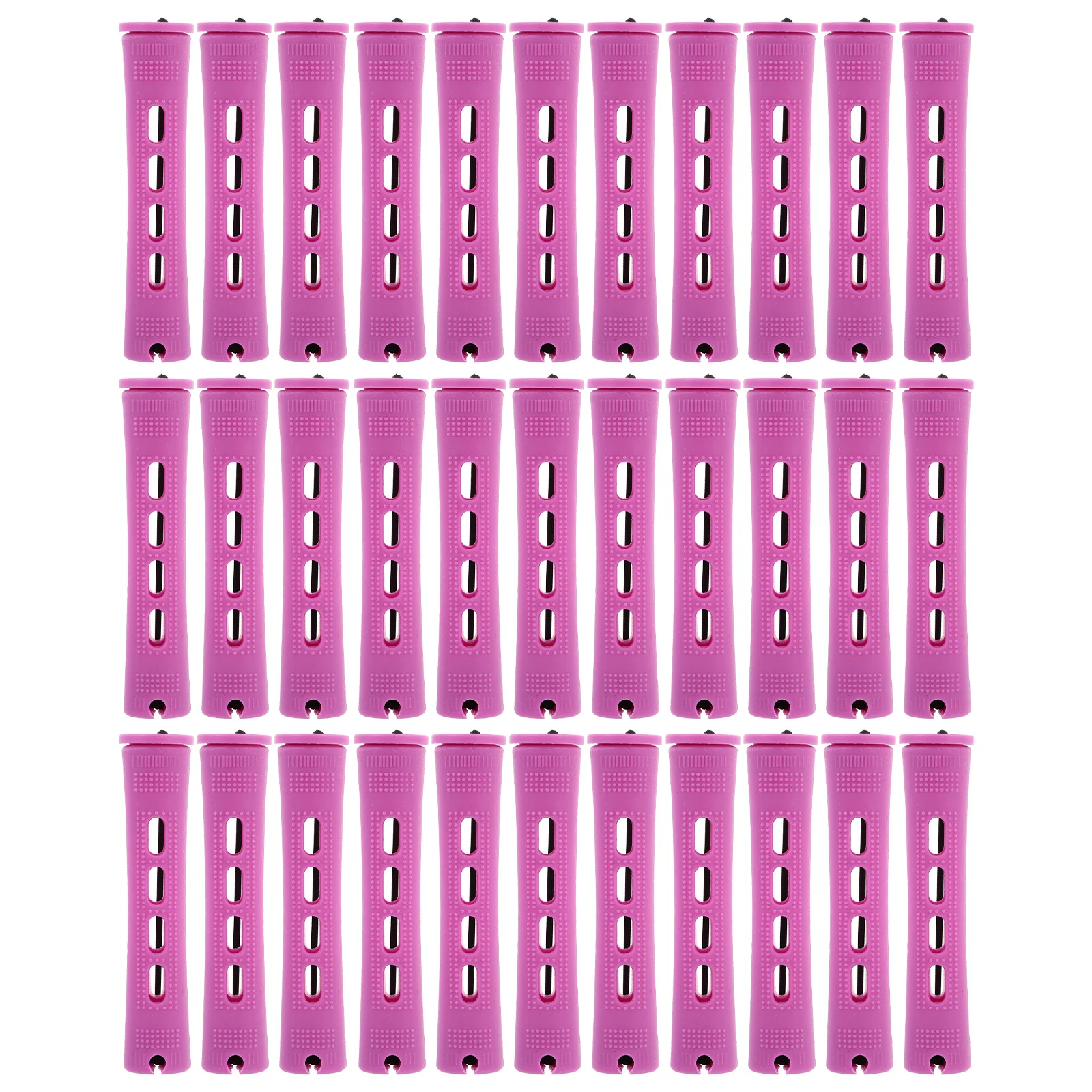 

20pcs Rollers Plastic Curlers For Natural Wavy Styling Lightweight Diy Hairdressing Set Wave Hair Curlers Hair Styling Tools