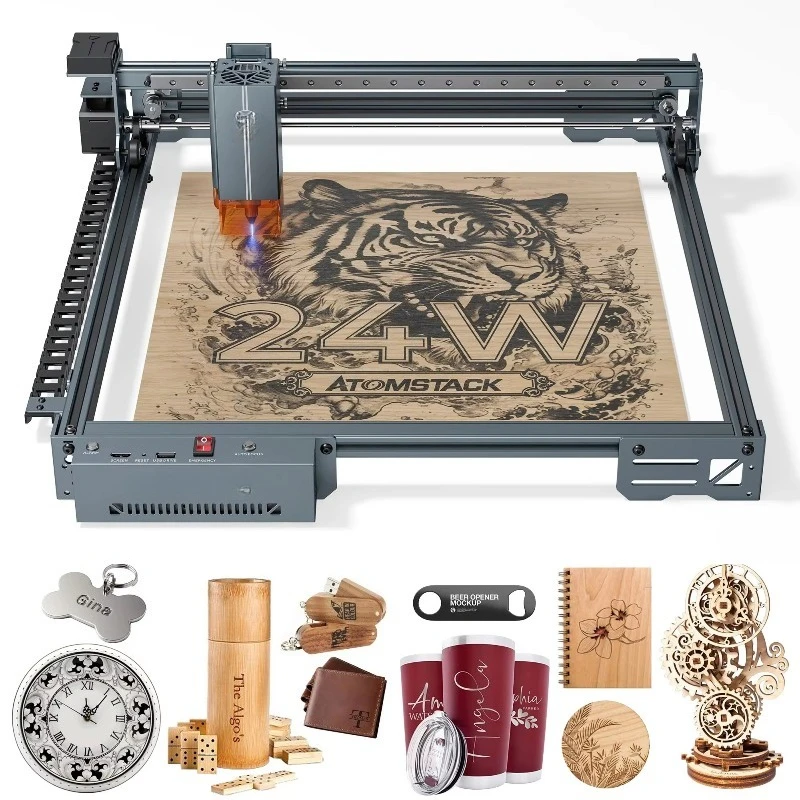 

2025 A20 PRO V2 Engraver 24000mW Cutter 0.08mm Engraving Machine For Wood Metal Dark Acrylic Glass R