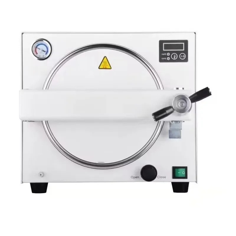 Esterilizador vertical de autoclave dental 18L Ferramenta de esterilização portátil Ferramenta de manicure Esterilizador de calor seco