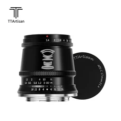 TTArtisan 17mm F1.4 Wide Angle Prime Lens Manual Focus Camera Lens for Sony E Fuji X Leica L Panasonic Olympus M43 Mount Cameras